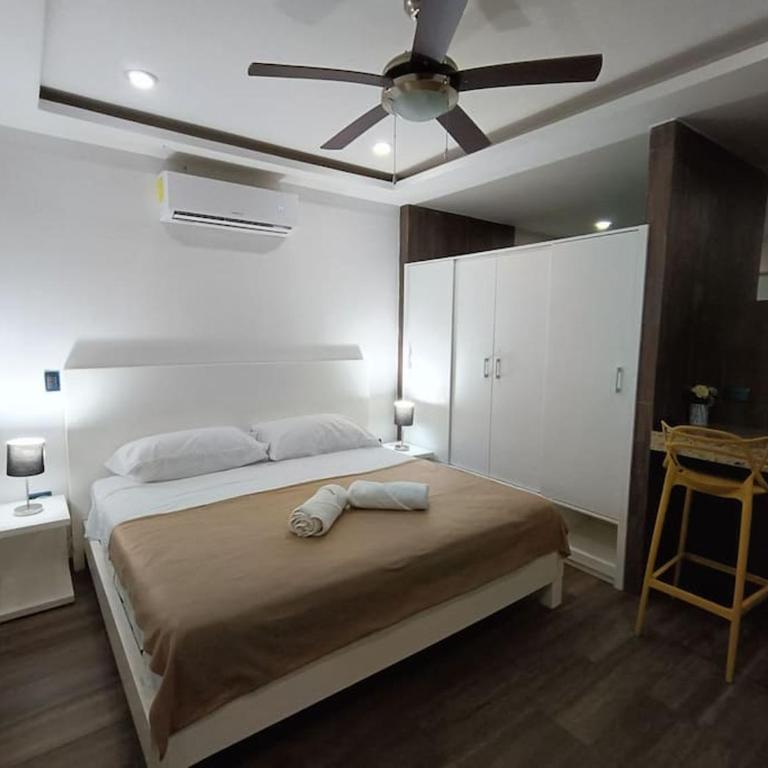 Moderno 1BR sauna gimnasio alberca a cuadras de la 5ta av centro - Apartamento de 1 dormitorio - 12