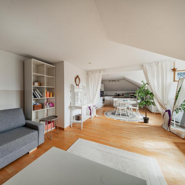Bergblick Penthouse Apartment - Apartment mit 1 Schlafzimmer - 8