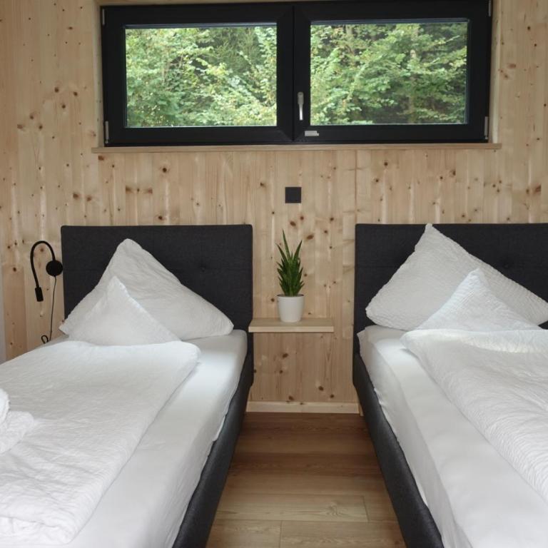 Waldblick - Neubau - Self-Check-In - kein Verkehr - am Wald - Parkplätze vor Tür - apartment or double room - Apartment mit 2 Schlafzimmern - 30