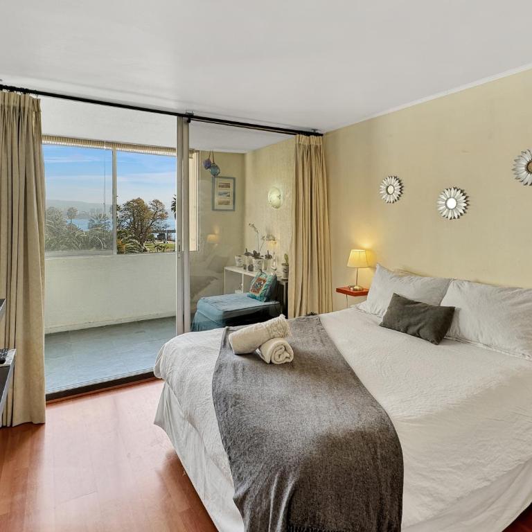 Depto con Vista al Mar en la Costanera de Viña - One-Bedroom Apartment - 14