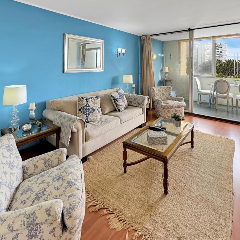 Depto con Vista al Mar en la Costanera de Viña - One-Bedroom Apartment - 4