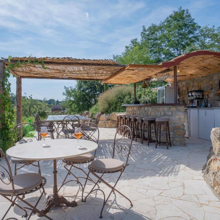 Punteriolo Family Apartment, Nice Garden, Pool, Montaione - Appartamento - 20
