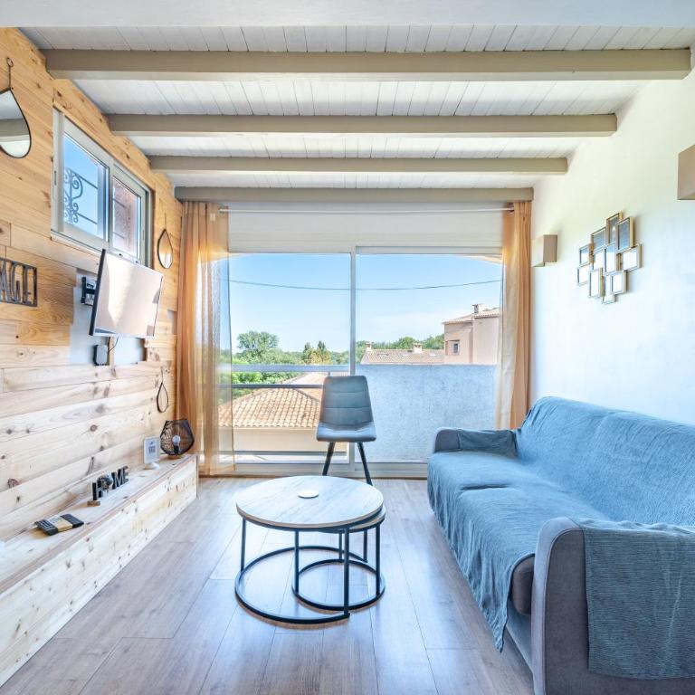 3 pièces proche parc naturel et mer, parking, climatisation - Appartement 2 Chambres - 17