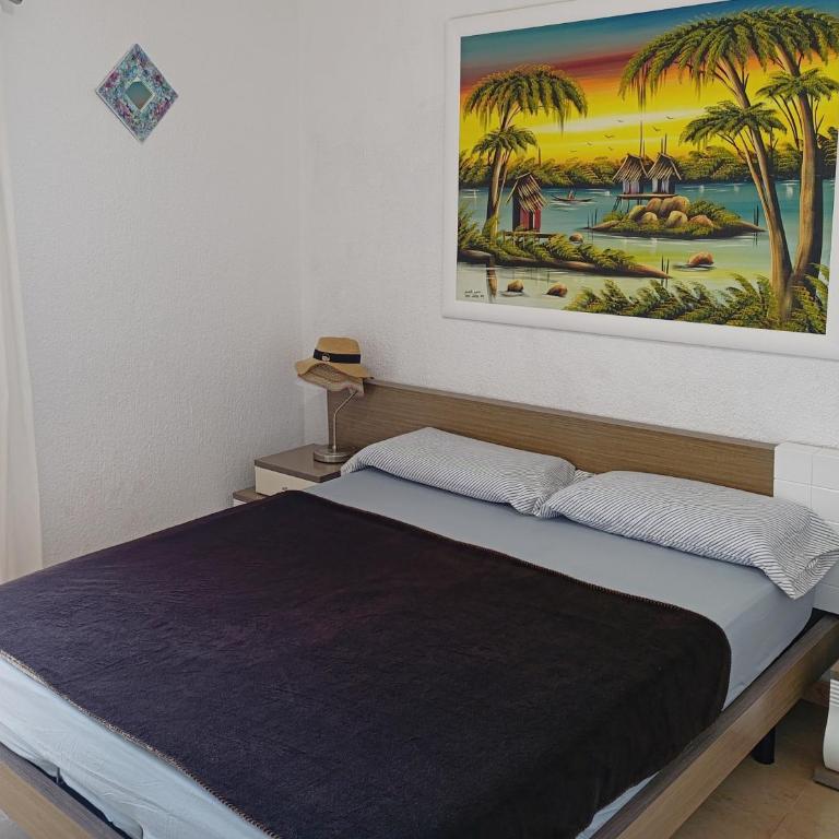 Apartamento Paraíso Playa Chica Santa Cruz de Tenerife - Apartamento de un dormitorio independiente y dos camas individuales en la sala de estar - 7