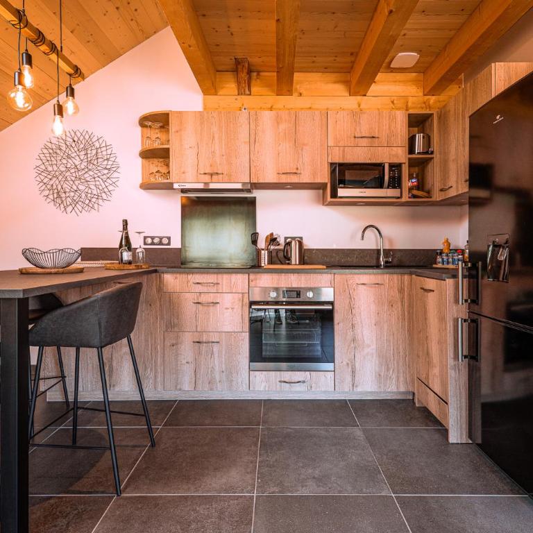 Gîte avec jacuzzi, vue et calme, 30mn Genève - Appartement 1 Chambre - 14