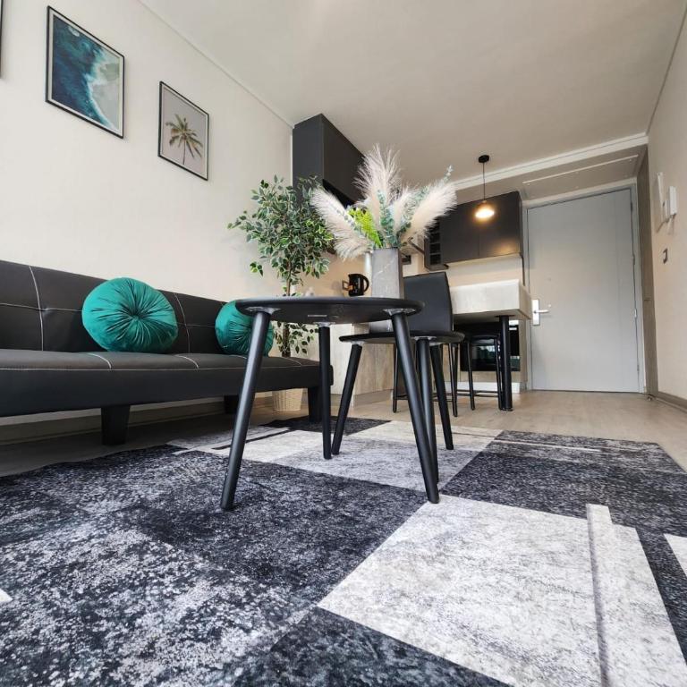 HOM I Comodo y Luminoso Depto 1D1B 2PAX en Tocornal - Apartamento - 16
