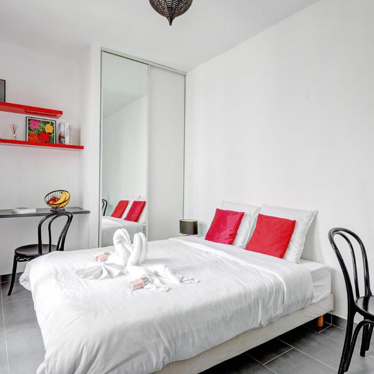 103 - Tour Eiffel - Cosy Studio Cocon pour 2 - Apartamento de 1 dormitorio - 12