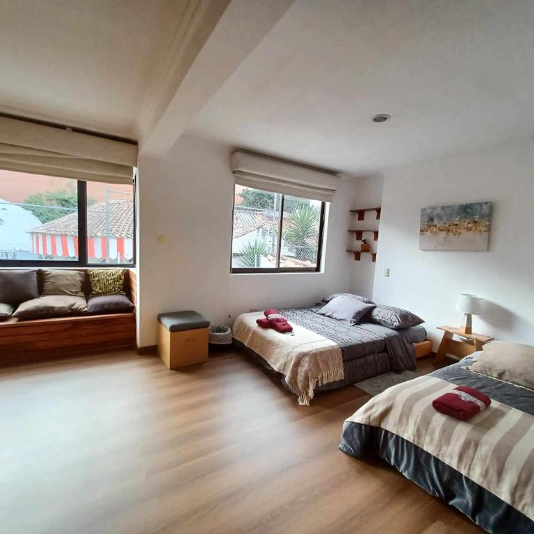 Hostal Mochiliers Bed and Breakfast - Habitación Doble - 2 camas - 4