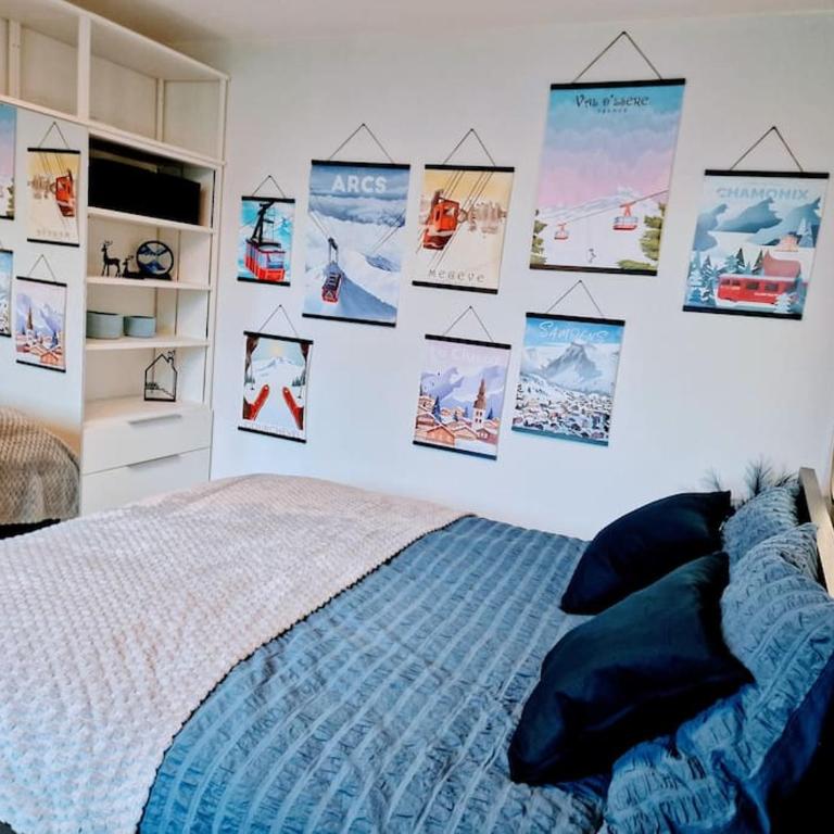 Escale Alpine Appartement moderne avec parking proche Annecy et ski - Appartement 1 Chambre - 9