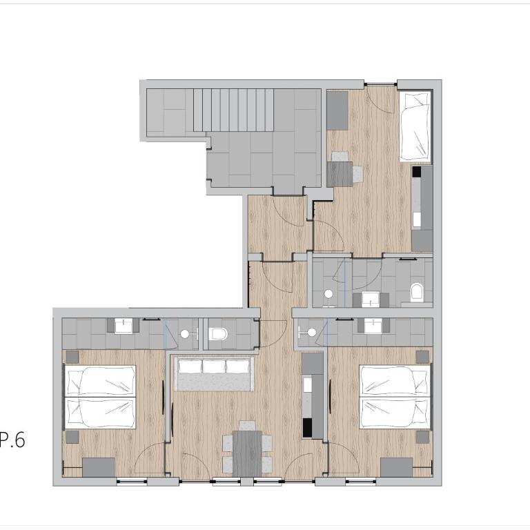 MiLa Apartments - Apartment mit 3 Schlafzimmern - 3