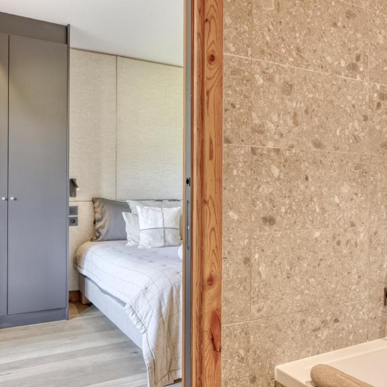 Charmant Appartement au Cœur de Megève avec Jardin privatif - Three-Bedroom Apartment - 9