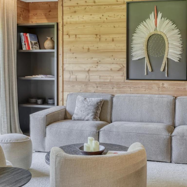 Charmant Appartement au Cœur de Megève avec Jardin privatif - Three-Bedroom Apartment - 14