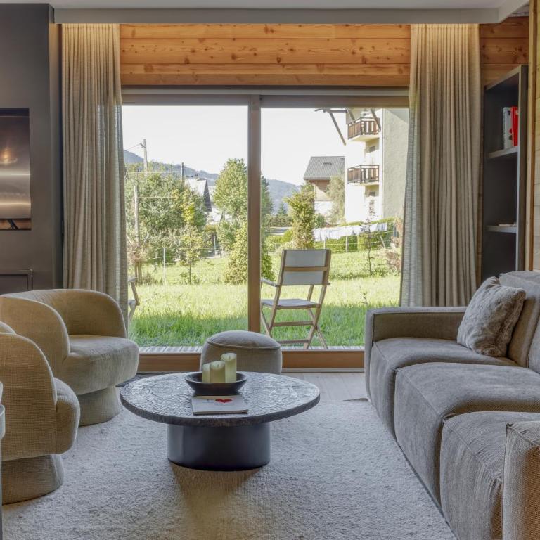 Charmant Appartement au Cœur de Megève avec Jardin privatif - Three-Bedroom Apartment - 16