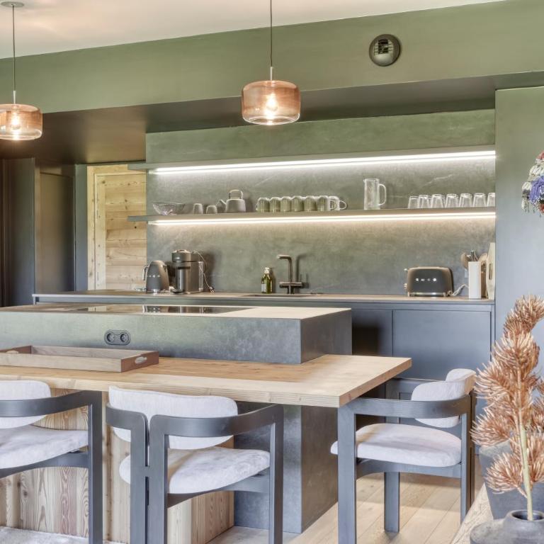Charmant Appartement au Cœur de Megève avec Jardin privatif - Three-Bedroom Apartment - 22