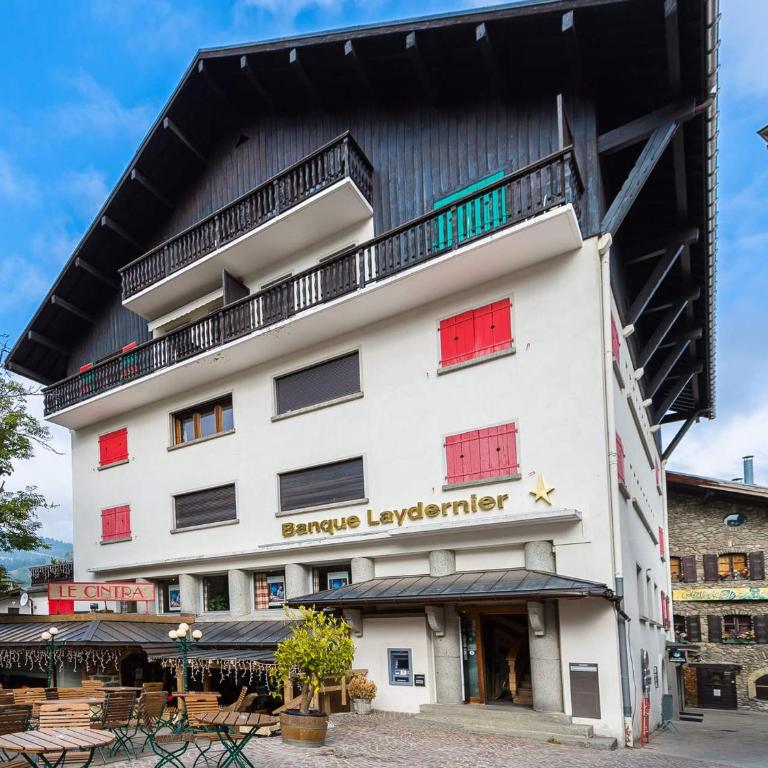 Appartement au cœur de Megève avec terrasse, cheminée, 3 chambres, wifi et linge inclus - FR-1-453-311 - Appartement - 3