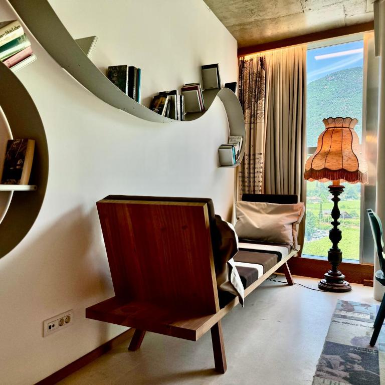 Die Bücherstube im living Kampill - Appartamento con Vista Montagna - 13