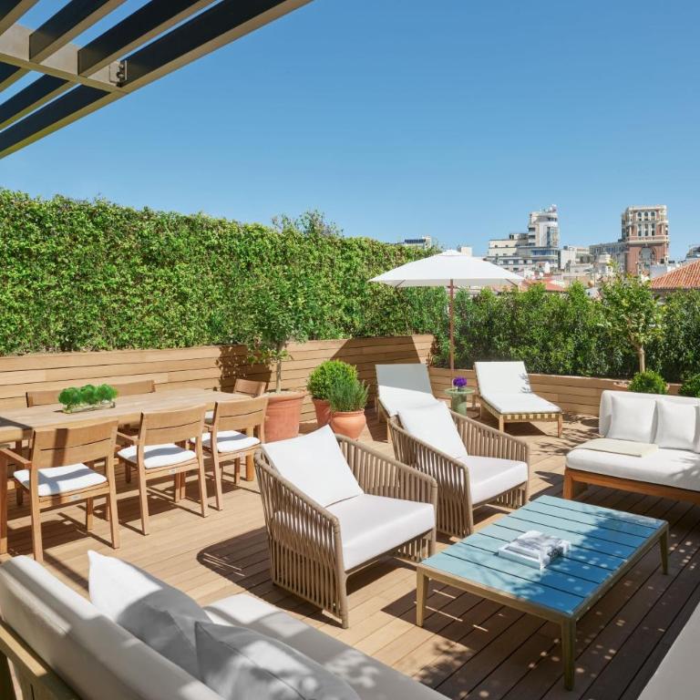 The Madrid EDITION - Studio-Suite mit 1 Schlafzimmer, Kingsize-Bett, Terrasse und Stadtblick - 3