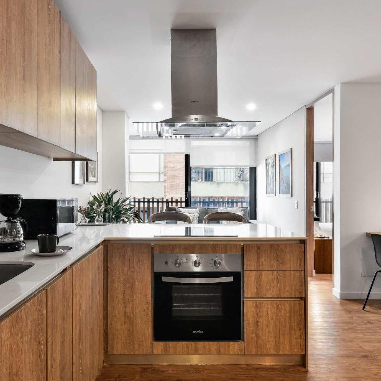 w* Prestigious 1BR w Balcony in Usaquen - Prestigious 1BR w/ Balcony in Usaquen - 3