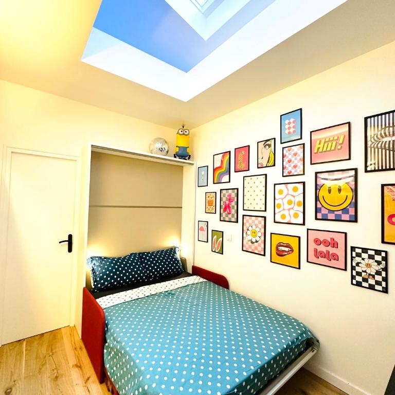 Relais Cocorico - Cocon proche tour Eiffel avec baignoire Balnéo - Appartement 1 Chambre - 13