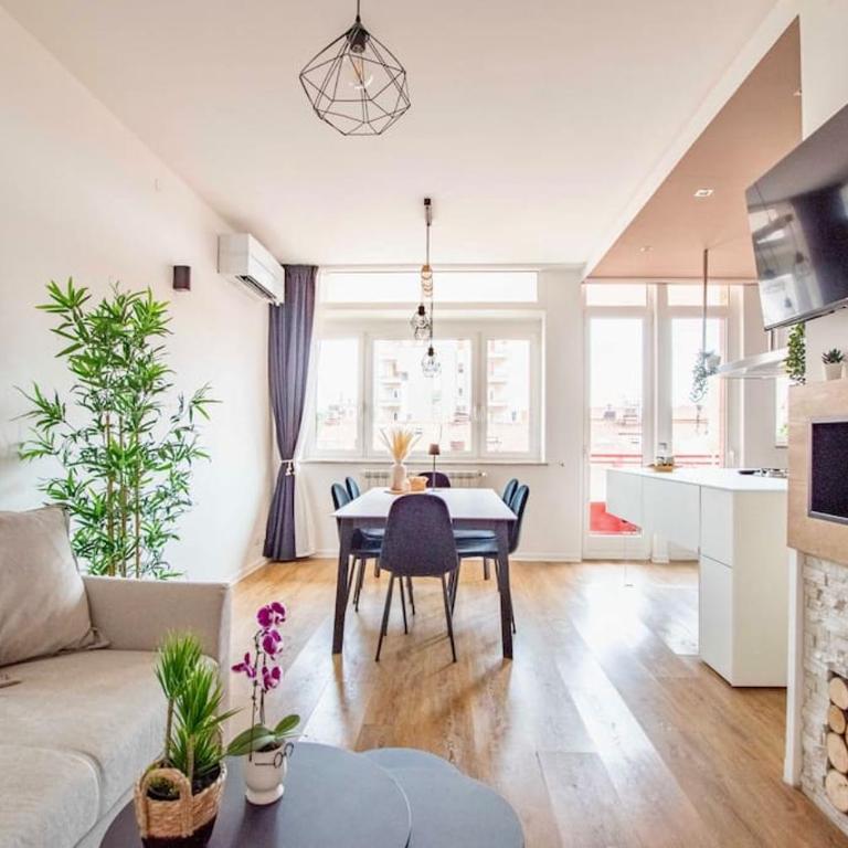 Centro città - Terrazzo silenzioso - Two-Bedroom House - 2
