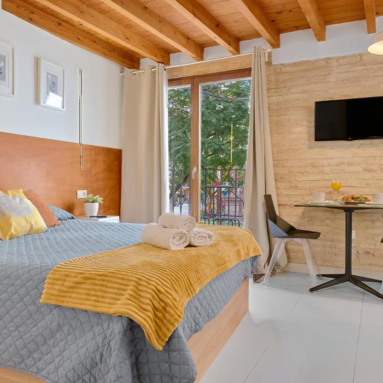 Apartamento de diseño en la Plaza del Carmen F1 - One-Bedroom Apartment - 15