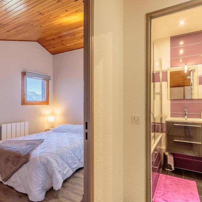 Duplex 38m² 5 pers, 2 TV, balcon, casier à skis - Apartment mit 1 Schlafzimmer - 2