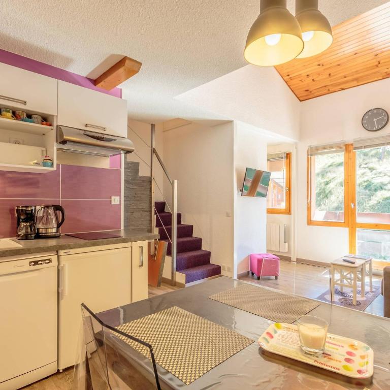 Duplex 38m² 5 pers, 2 TV, balcon, casier à skis - Apartment mit 1 Schlafzimmer - 1