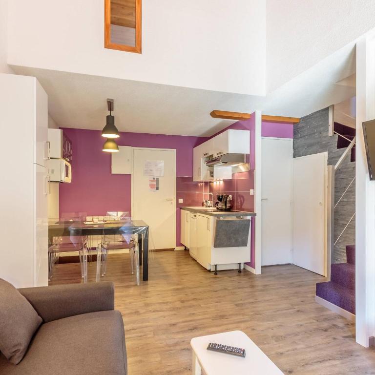 Duplex 38m² 5 pers, 2 TV, balcon, casier à skis - Apartment mit 1 Schlafzimmer - 9