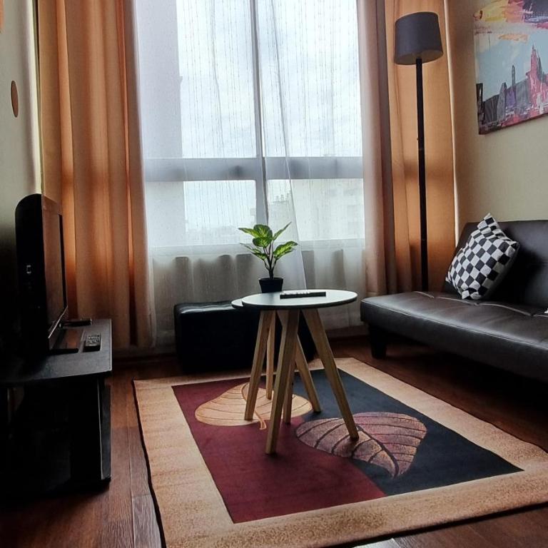 Departamento completo con Vista a la Ciudad, a pasos del Metro Santa Isabel, Barrio Italia, providencia - Apartamento de 1 dormitorio - 19
