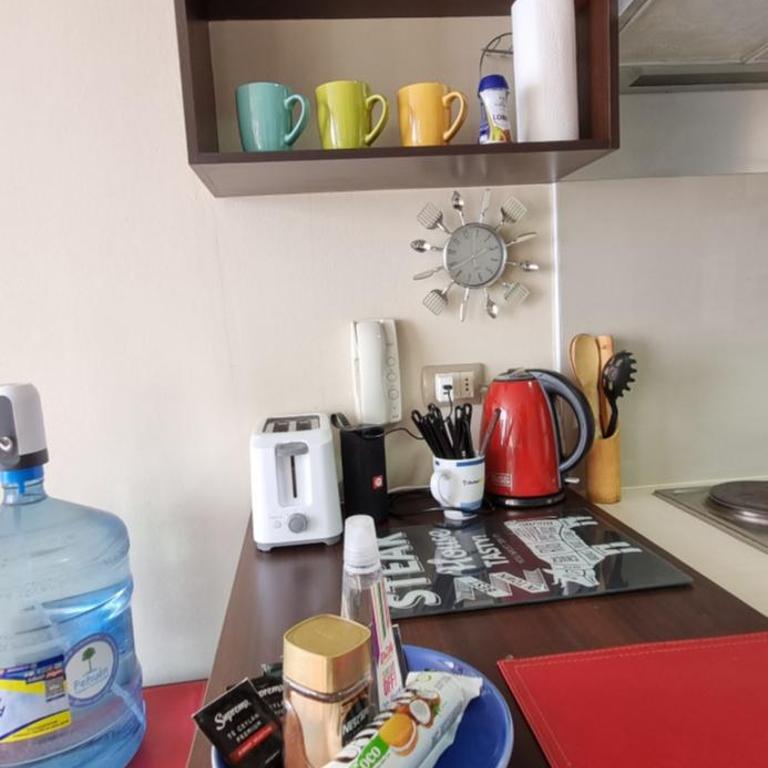 Departamento completo con Vista a la Ciudad, a pasos del Metro Santa Isabel, Barrio Italia, providencia - Apartamento de 1 dormitorio - 6
