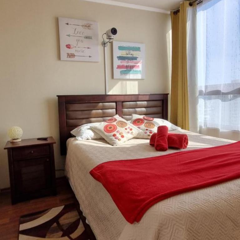 Departamento completo con Vista a la Ciudad, a pasos del Metro Santa Isabel, Barrio Italia, providencia - Apartamento de 1 dormitorio - 29