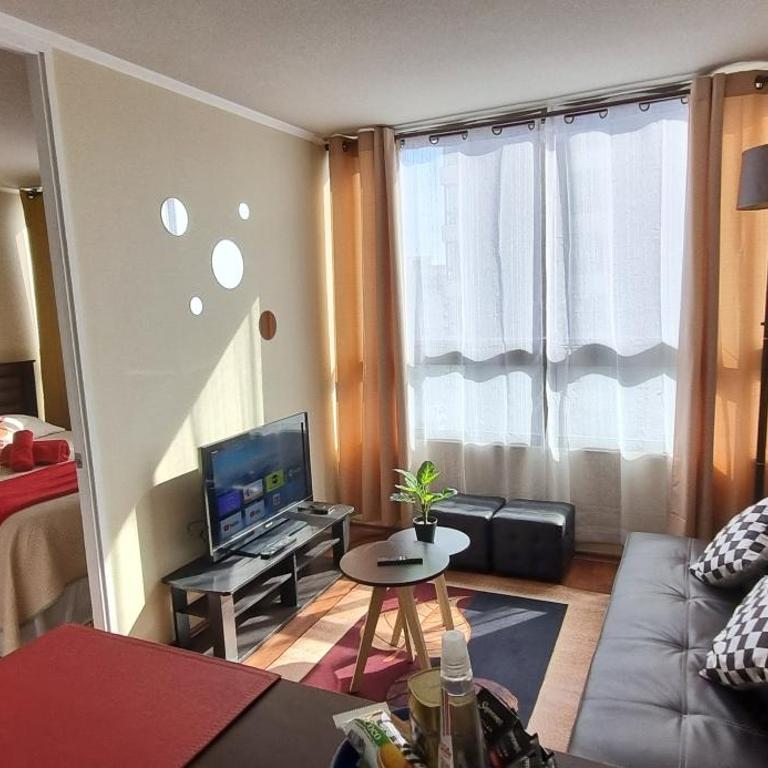 Departamento completo con Vista a la Ciudad, a pasos del Metro Santa Isabel, Barrio Italia, providencia - Apartamento de 1 dormitorio - 5