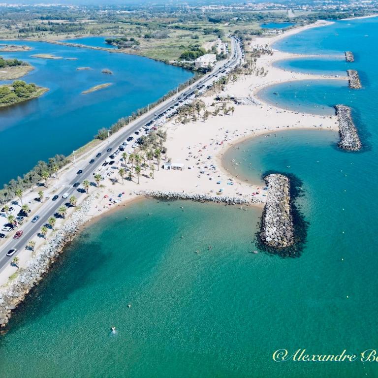 Chez Madou, T1 en bas de villa et rez de jardin à 900m de la mer et des commerces - Appartamento con 1 Camera da Letto - 12