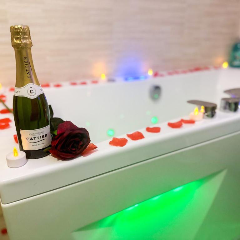 Loveroom Adults Only jacuzzi vieille ville Annecy - Monolocale con Vasca Idromassaggio - 5