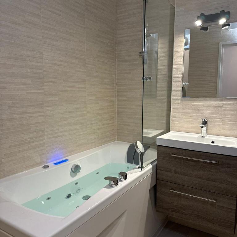 Loveroom Adults Only jacuzzi vieille ville Annecy - Monolocale con Vasca Idromassaggio - 15