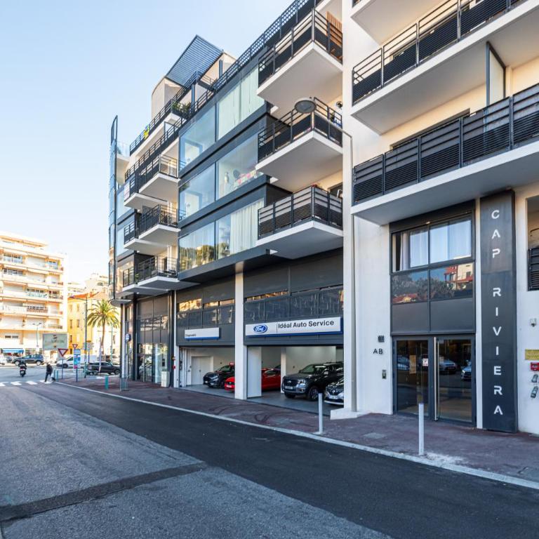 Queen Riviera : climatisation, parking, terrasse - Appartement avec Douche - 38