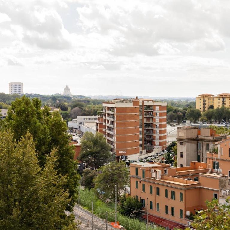 StepaHouse Roma zona San Paolo Elegante Bilocale a 2 minuti dalla Metro B - Appartamento Deluxe con 1 Camera da Letto e Vista Città - 100