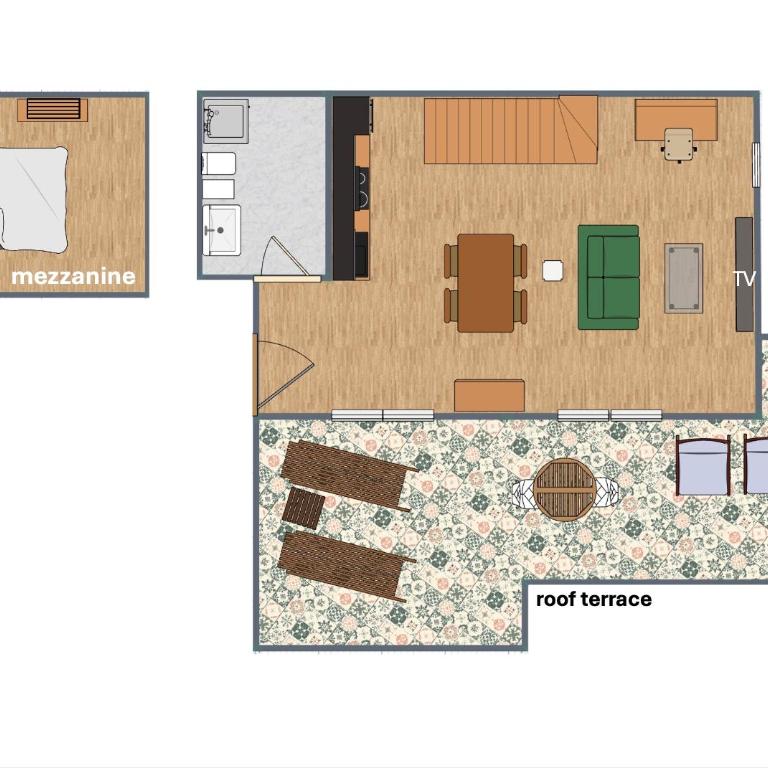 Soho Boho Apartments - with sunny rooftop terrace and fiber optic internet - Penthouse Apartment - 2