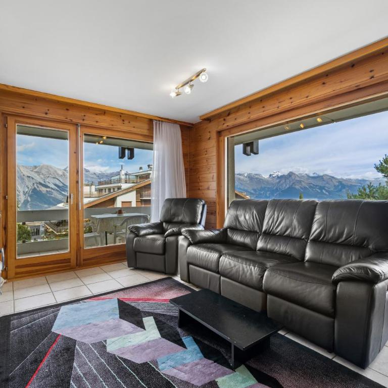 Les Hauts-de-Nendaz A A0 - 5 pers - ski In&Out - Two-Bedroom Apartment with Mountain View - 1