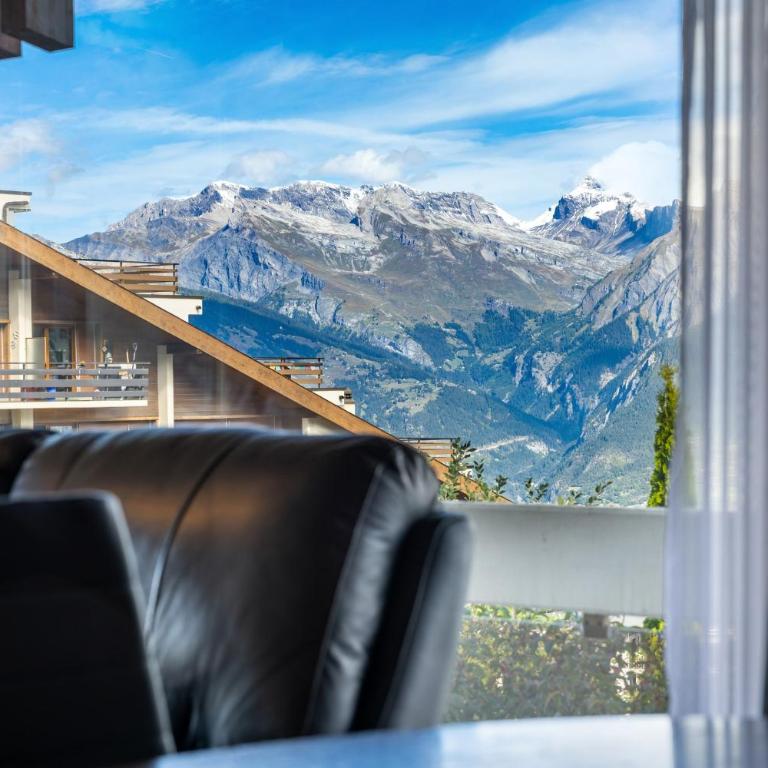 Les Hauts-de-Nendaz A A0 - 5 pers - ski In&Out - Two-Bedroom Apartment with Mountain View - 10