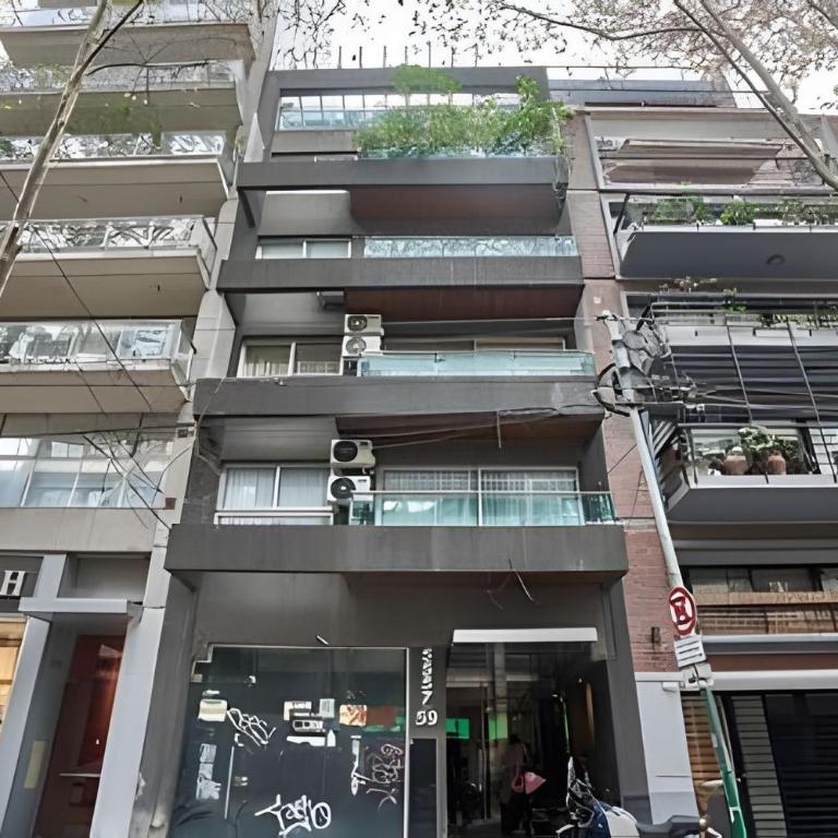 Nuevo y Espacioso con Escritorio Palermo Hollywood - Apartamento de 1 dormitorio con balcón - 47