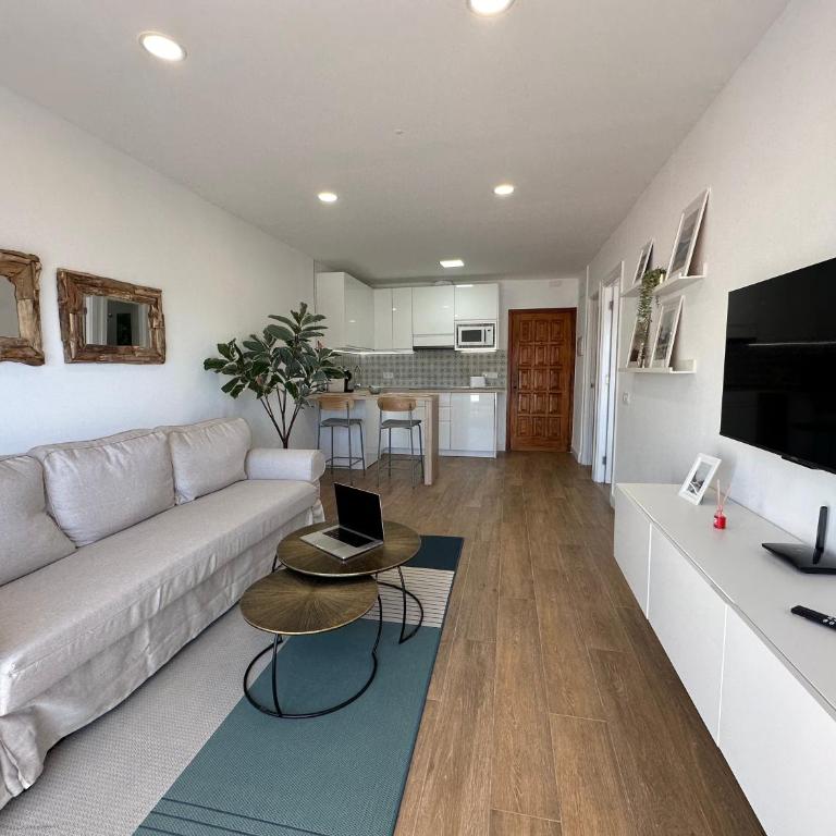 VV Las Caletillas - Apartamento de 1 dormitorio con balcón y vistas al mar - 1