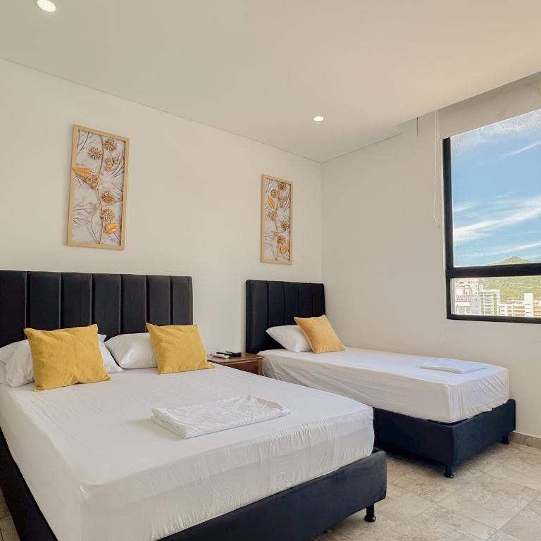 Apartasuites VITA 945 RODADERO - By Bedviajes - One-Bedroom Apartment - 1