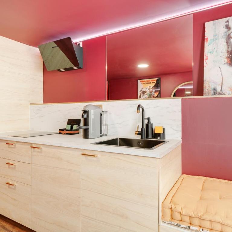 Cinema Room haut de gamme avec balnéothérapie - Appartement 1 Chambre - 14