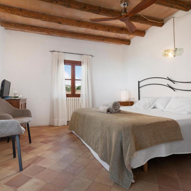 Sos Ferres D'en Morey - Habitación Doble con vistas a la piscina - 1 o 2 camas - 8