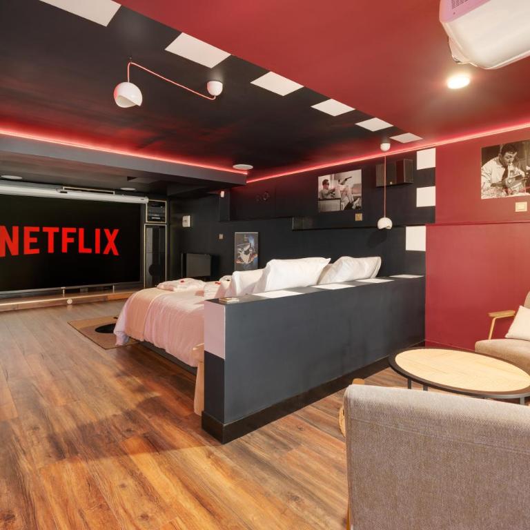 Cinema Room haut de gamme avec balnéothérapie - Appartement 1 Chambre - 11