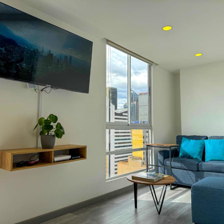 ApartaSuite con la mejor vista en Centro Internacional Bogotá - Apartamento de 1 dormitorio - 8