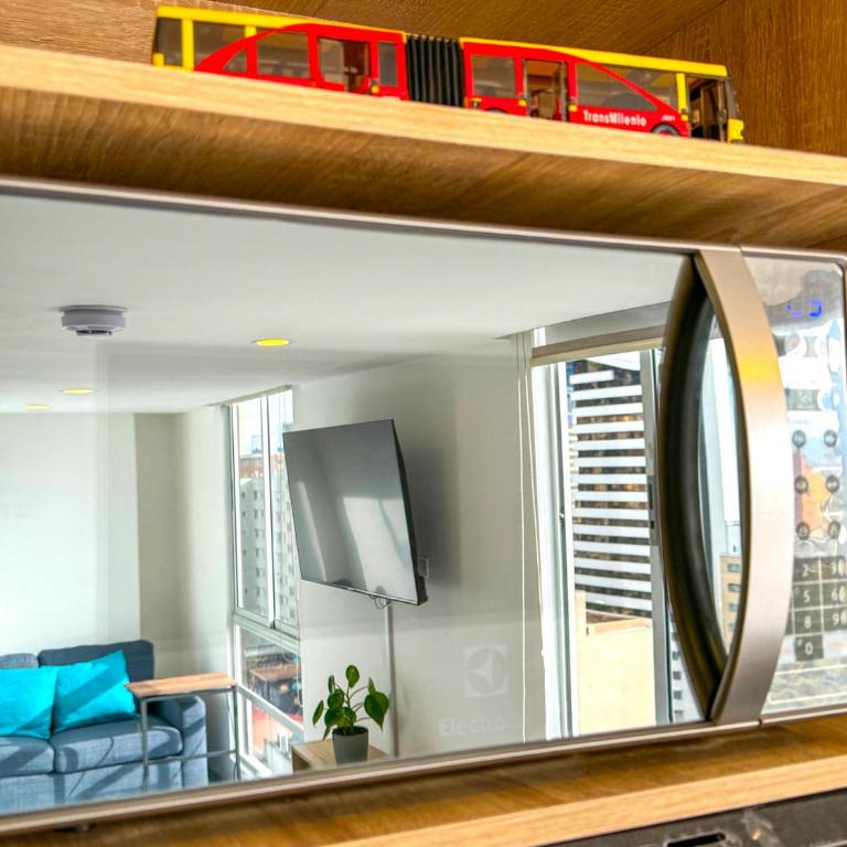 ApartaSuite con la mejor vista en Centro Internacional Bogotá - Apartamento de 1 dormitorio - 14