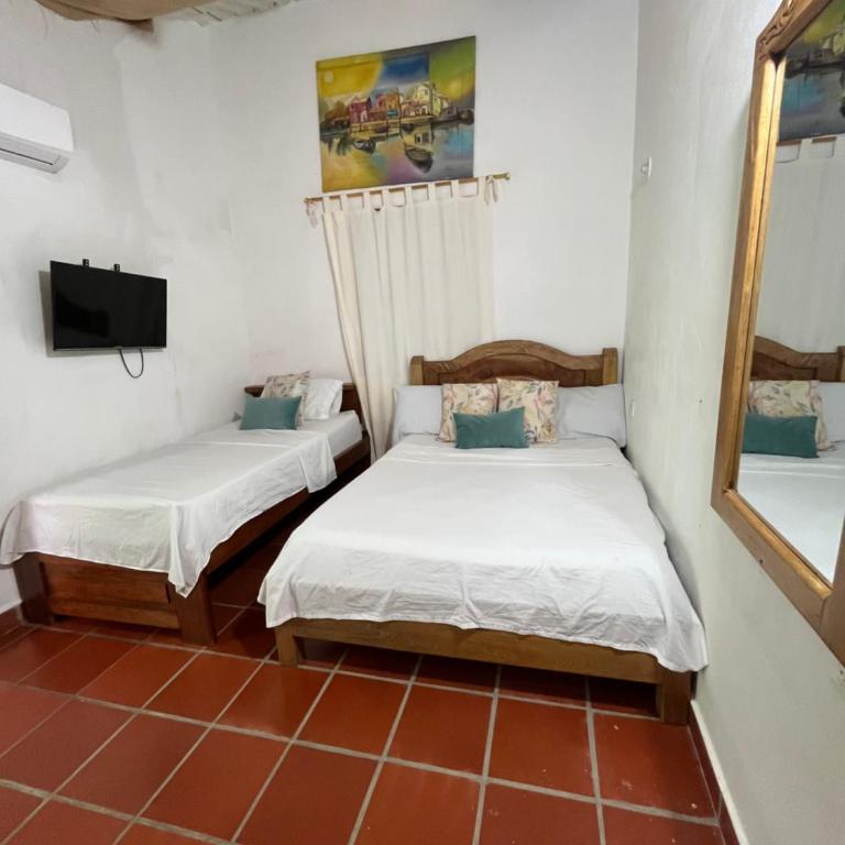 Casa Portales de Santa Bárbara - Habitación Triple Básica - 6