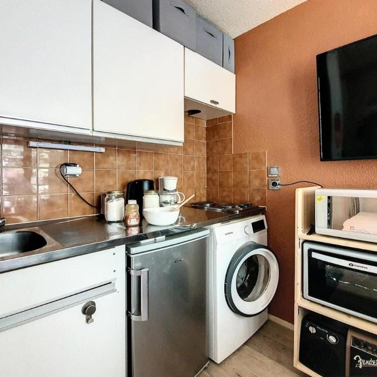 Résidence Gentianes - Studio confortable · Au pieds des pistes · Balcon MAE-2034 - Studio - 6